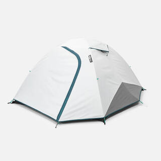 3-Person Camping Tent Fresh & Black - Waterproof Easy & Quick Assembly - White