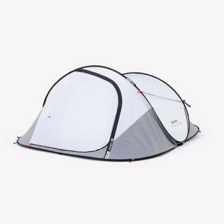 Instant 3-person camping tent, 2 Seconds Fresh & Black