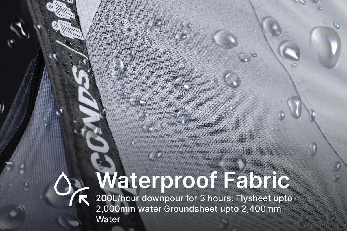 2 Second tent - Waterproofness