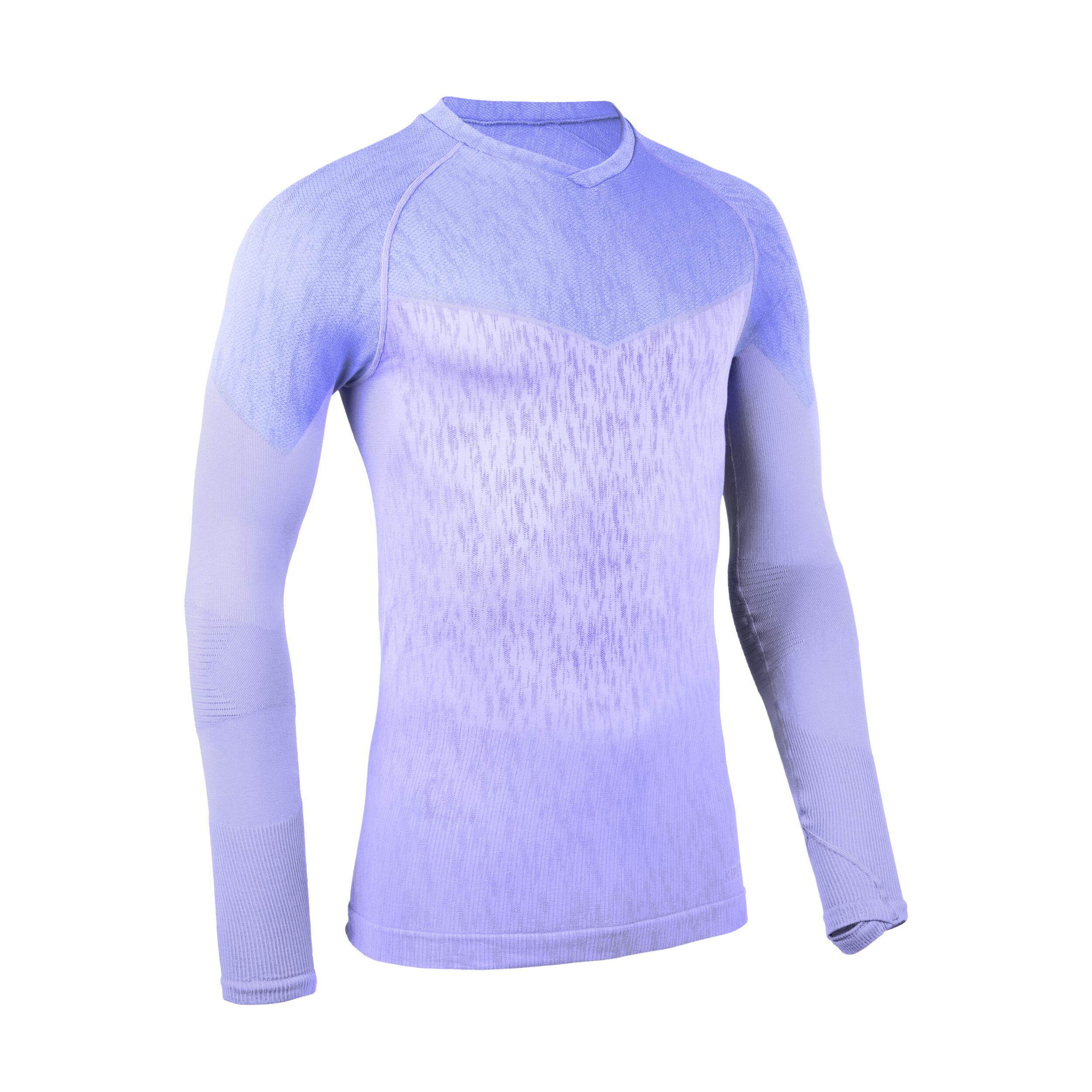 SOUS VETEMENT THERMIQUE HAUT MANCHES LONGUES ADULTE VIOLACE KEEPDRY KIPSTA