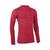Sous-maillot de foot thermique seamless manches longues mixte, Keepdry cerise