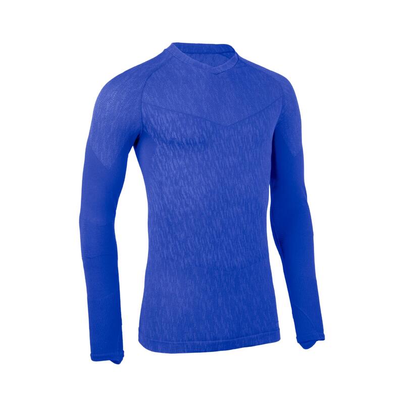 Damen/Herren Fussball Funktionsshirt langarm ‒ Keepdry indigoblau