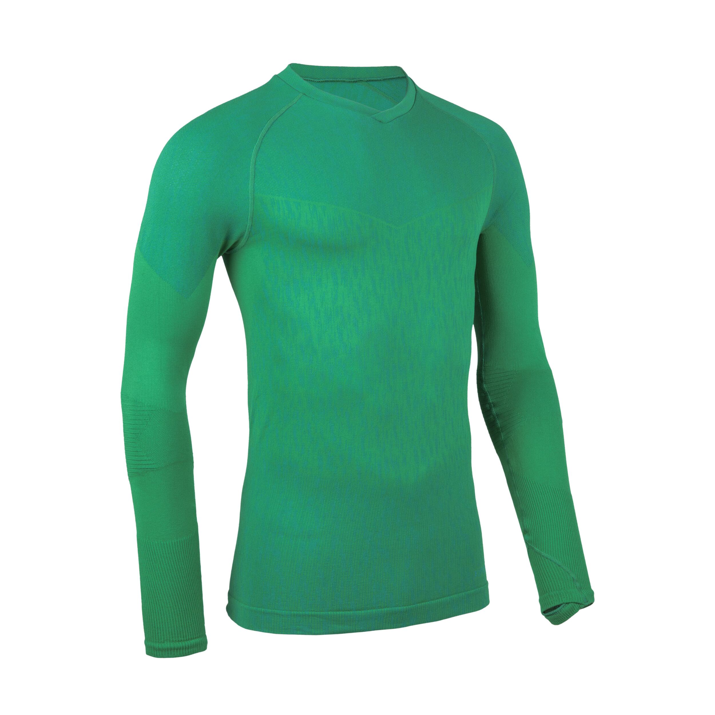 Seamless Long-Sleeved Thermal Football Base Layer Shirt Keepdry 