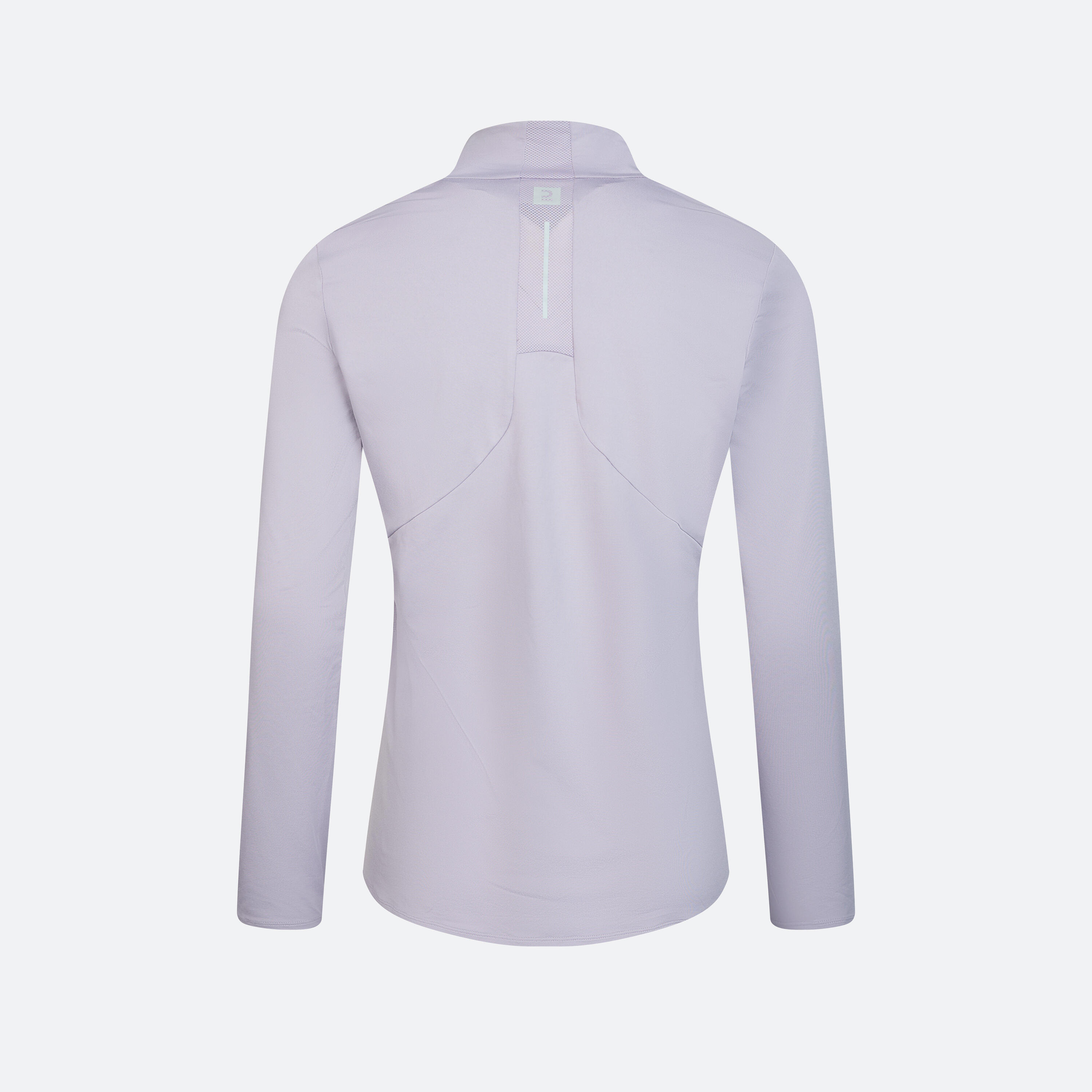 Women's Breathable Long-Sleeved Running T-Shirt-KIPRUN Run 500 Dry-Purple