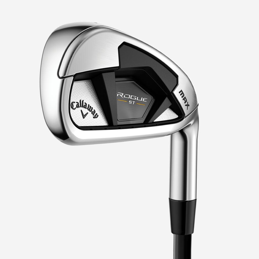 Set of golf irons right handed graphite regular - CALLAWAY ROGUE ST MAX