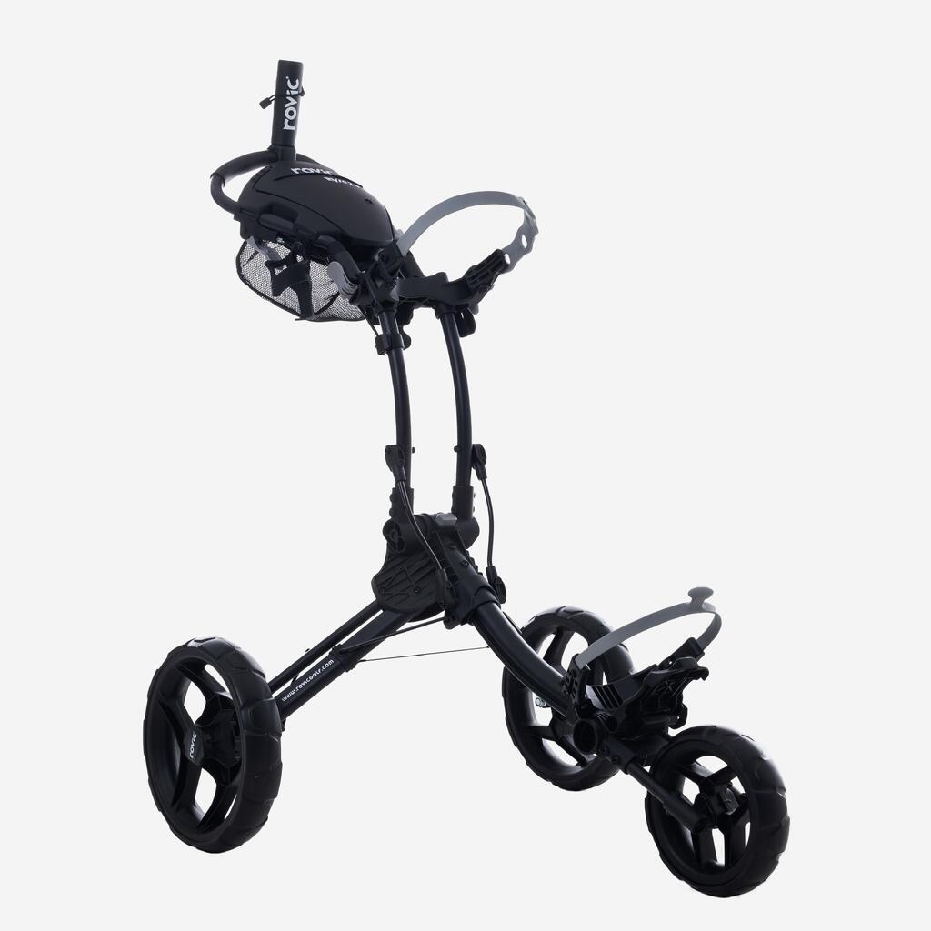 KOLICA ZA GOLF ROVIC RV1C RUČNA - CRNA