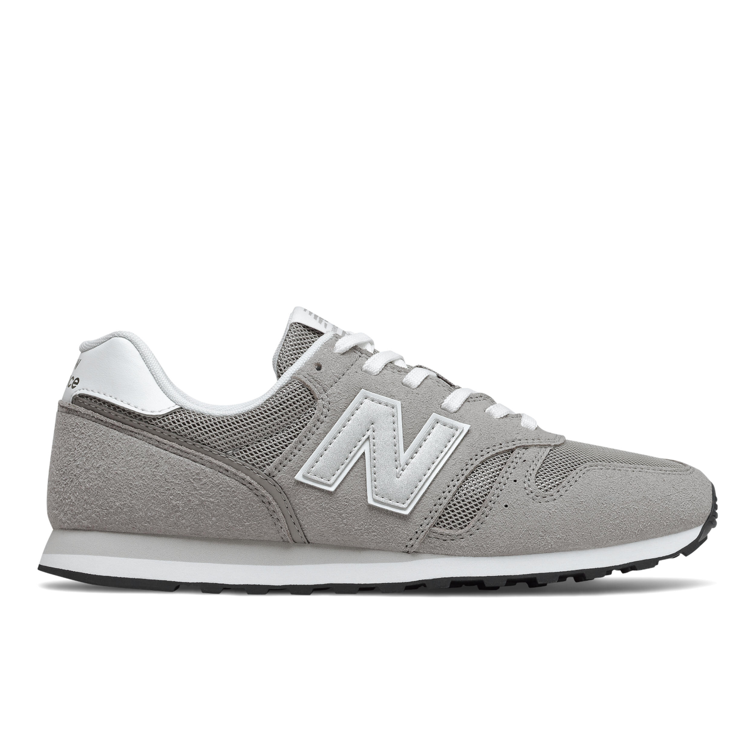 Zapatillas deportivas casual Hombre, New Balance 373 grises  3/4
