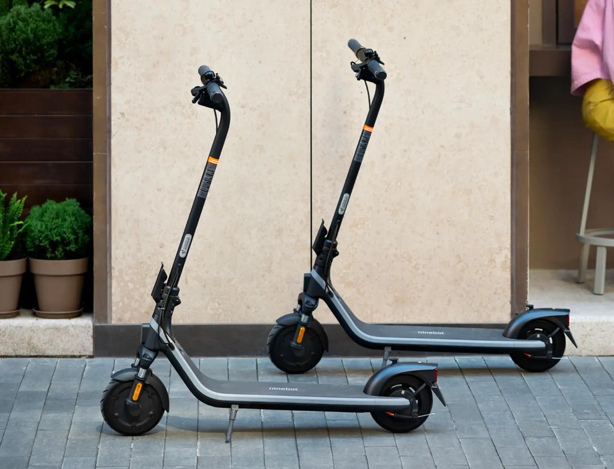 Patinetes eléctricos de la marca Segway-Ninebot
