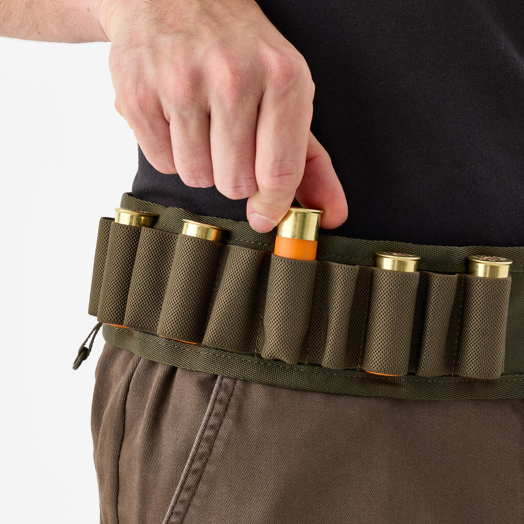 12 gauge fabric hunting cartridge belt