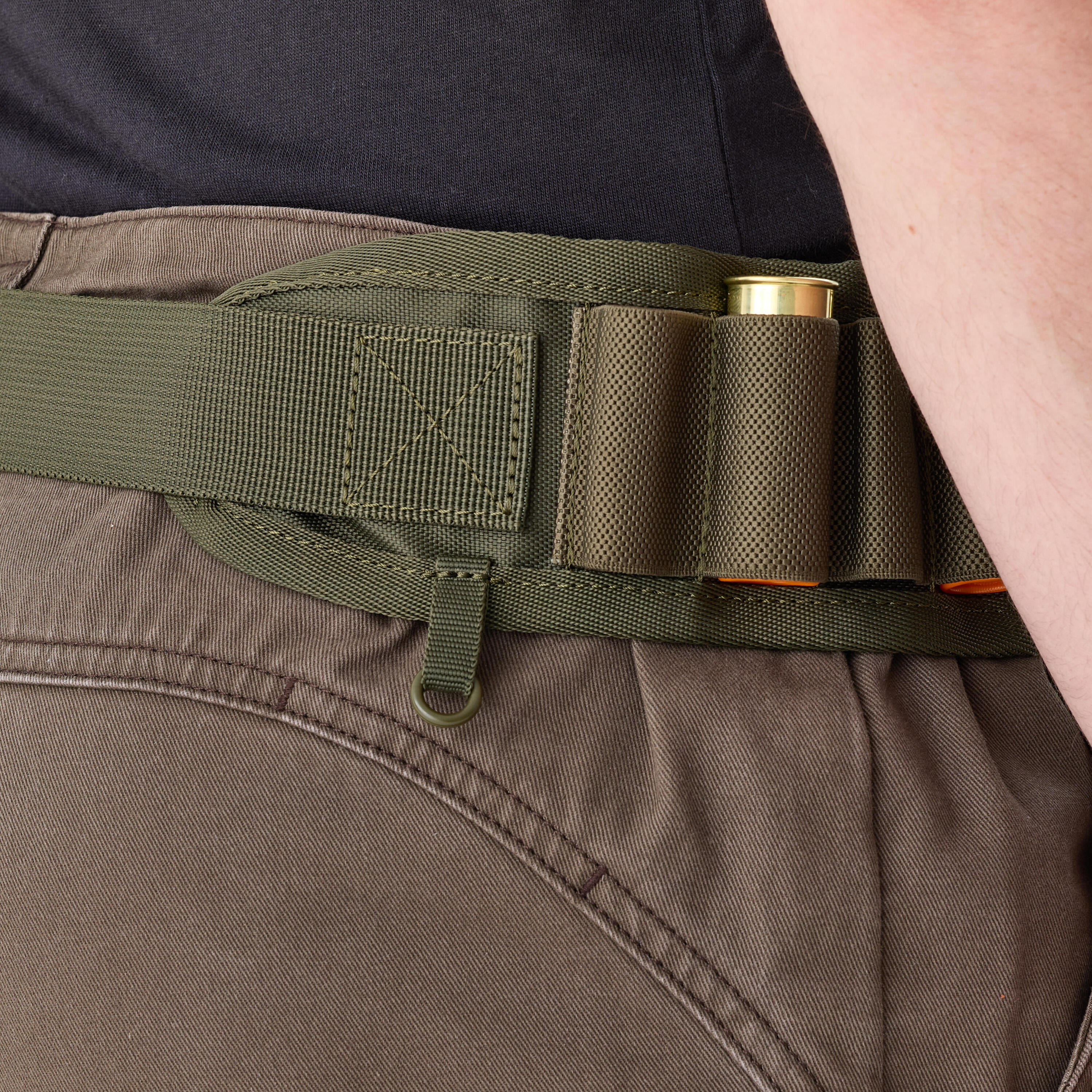 Cartouchière chasse tissu calibre 12 4/8
