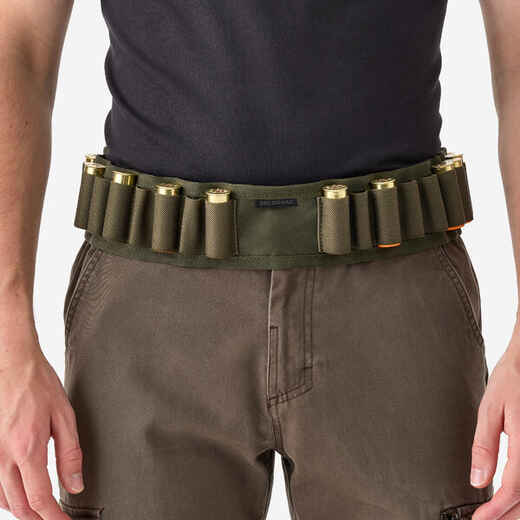 
      12 gauge fabric hunting cartridge belt
  