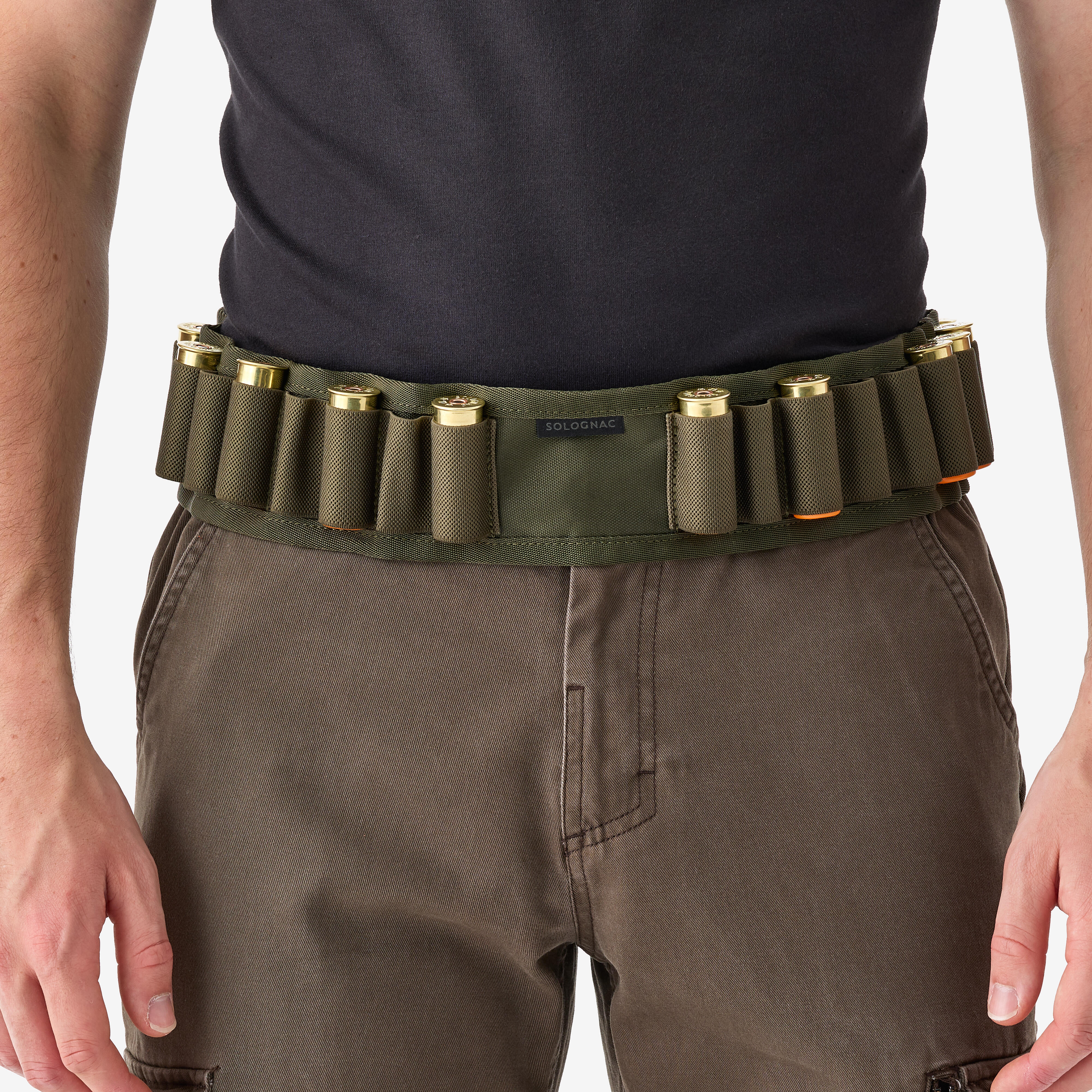 12-gauge fabric hunting cartridge belt