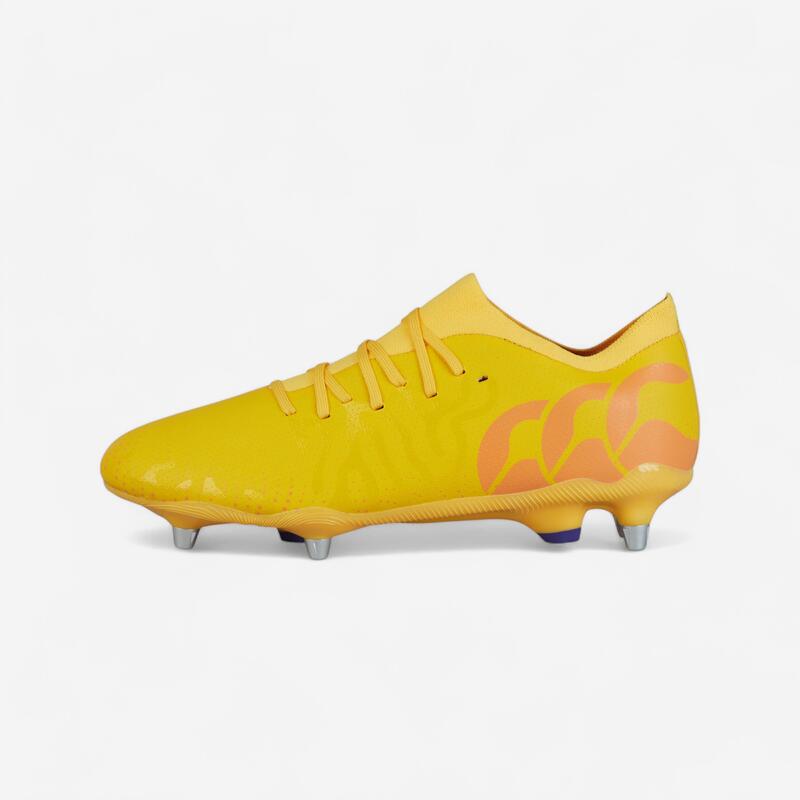 Crampons hybrides de rugby adulte,  CCC SPEED INFINITE PRO SG Jaune