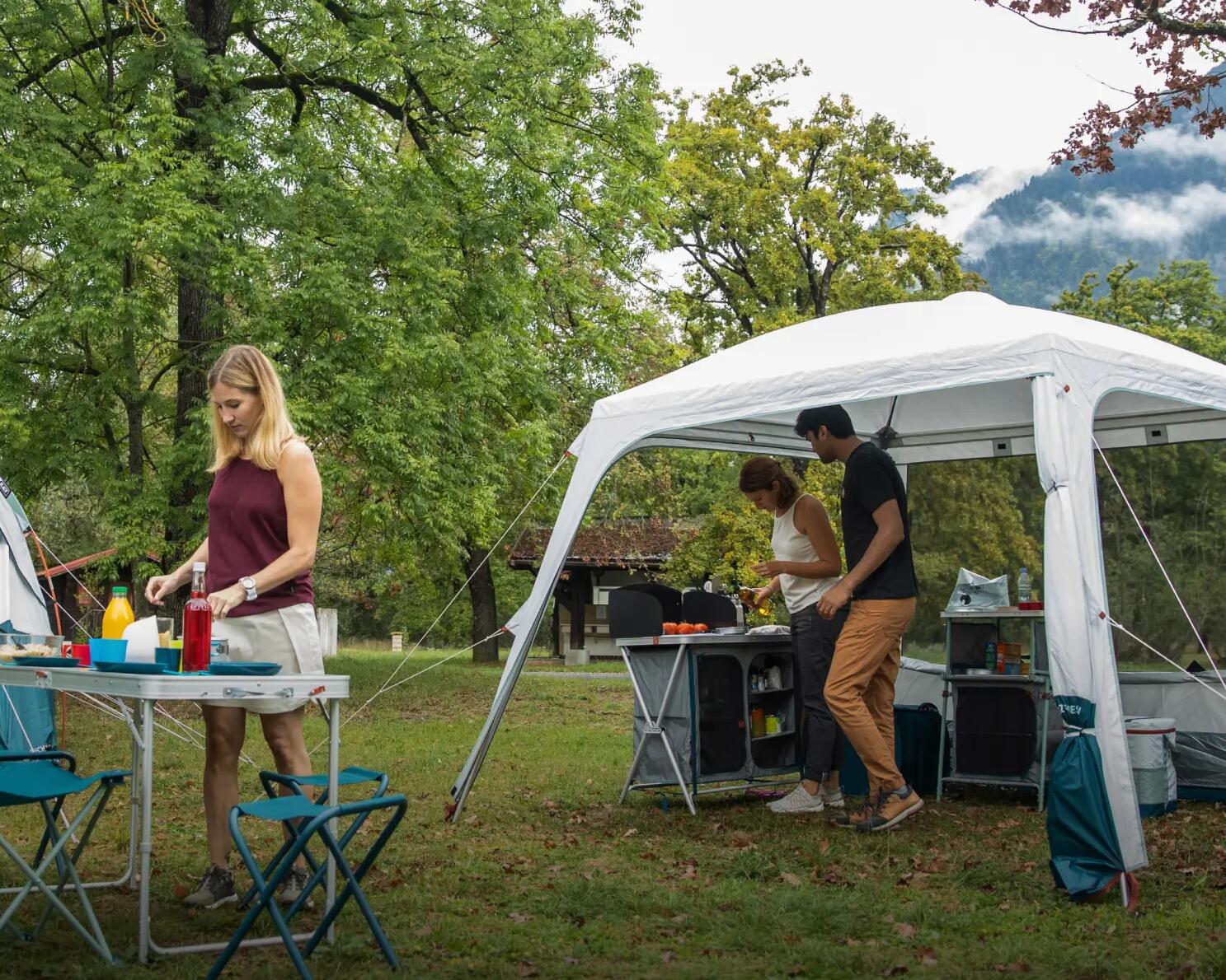 BASE DE CAMPING FRESH ARPENAZ POUR 10 PERSONNES