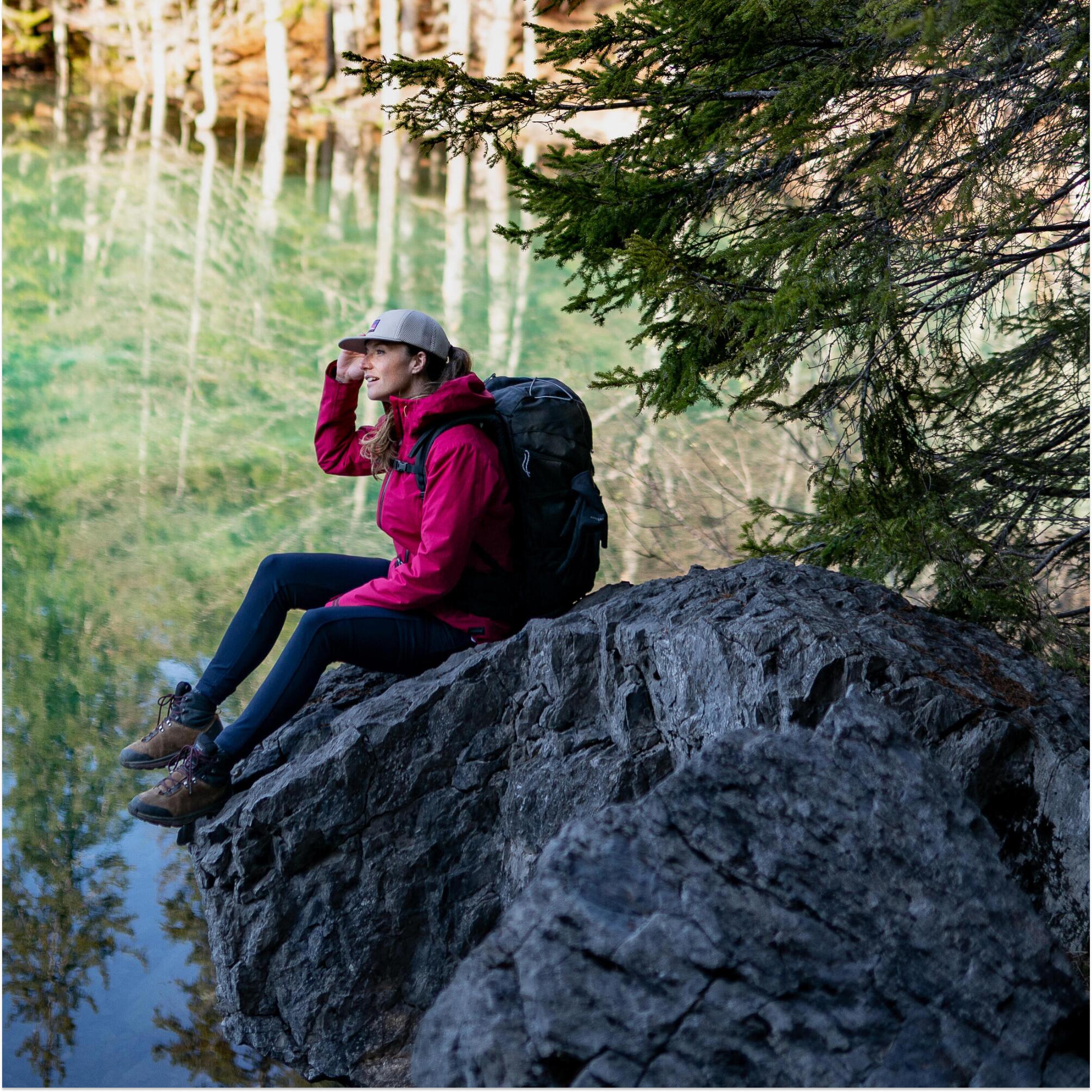 Chamarra de senderismo 3 en 1 impermeable hasta -10 °C para mujer SH500 7/33