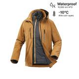 Men’s 3-in-1 waterproof hiking jacket - SH500 Mountain -10°C