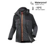 Trekking 3in1 Padded Jacket Rainwarm 500 Black