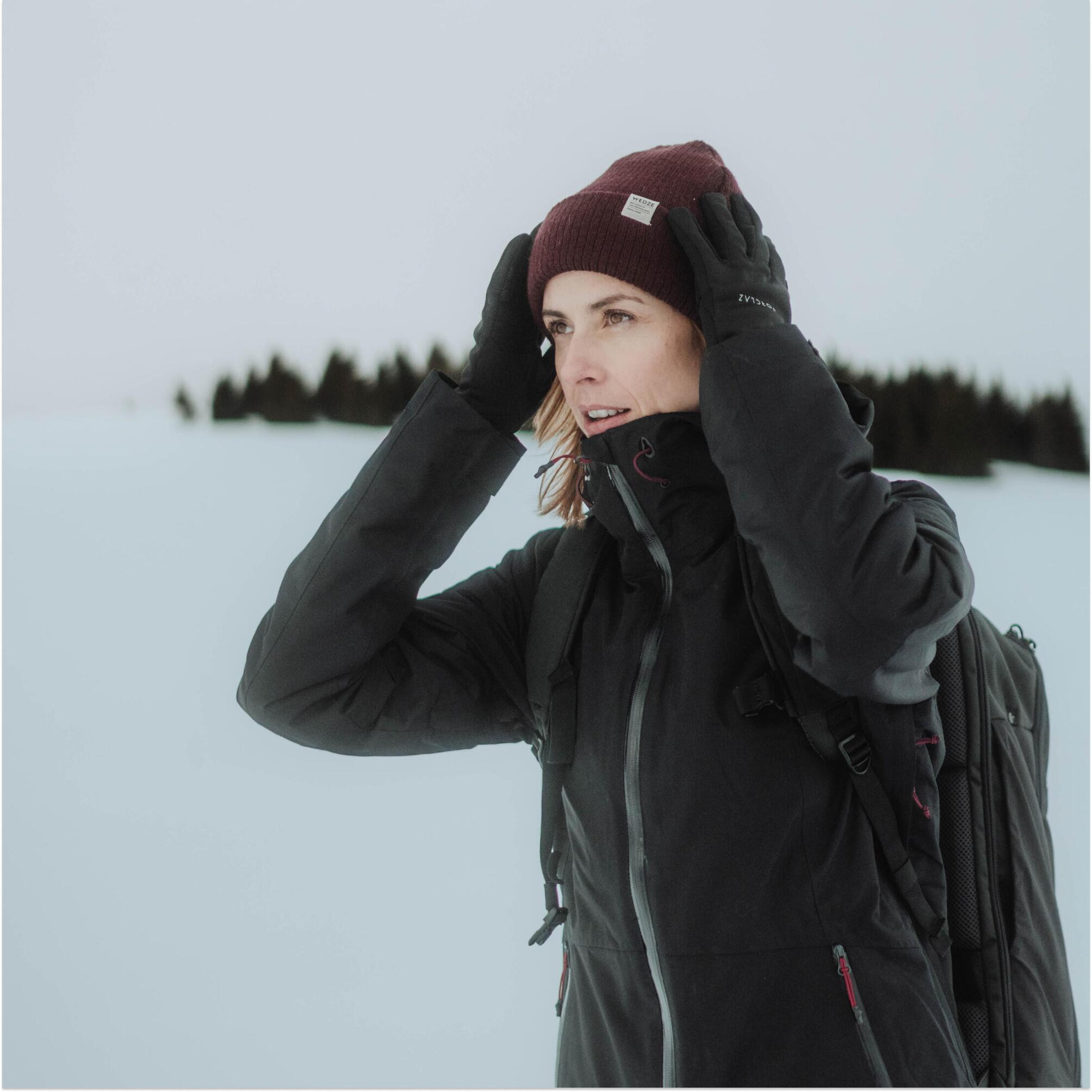 Dámská turistická bunda 3v1 -10 °C nepromokavá SH500 Mountain 3/48