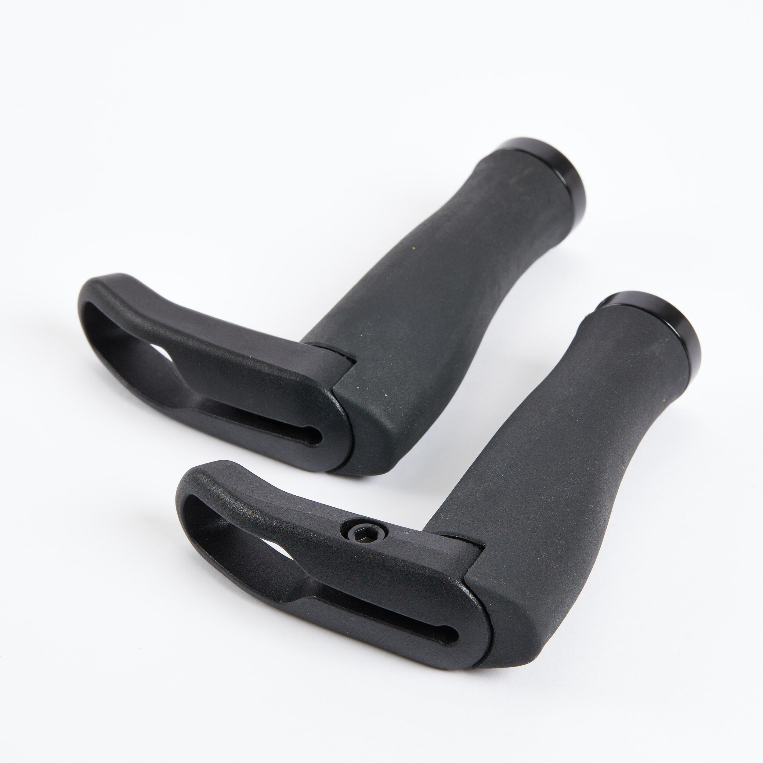 Handvatten met bar-ends voor stadsfiets 2/4