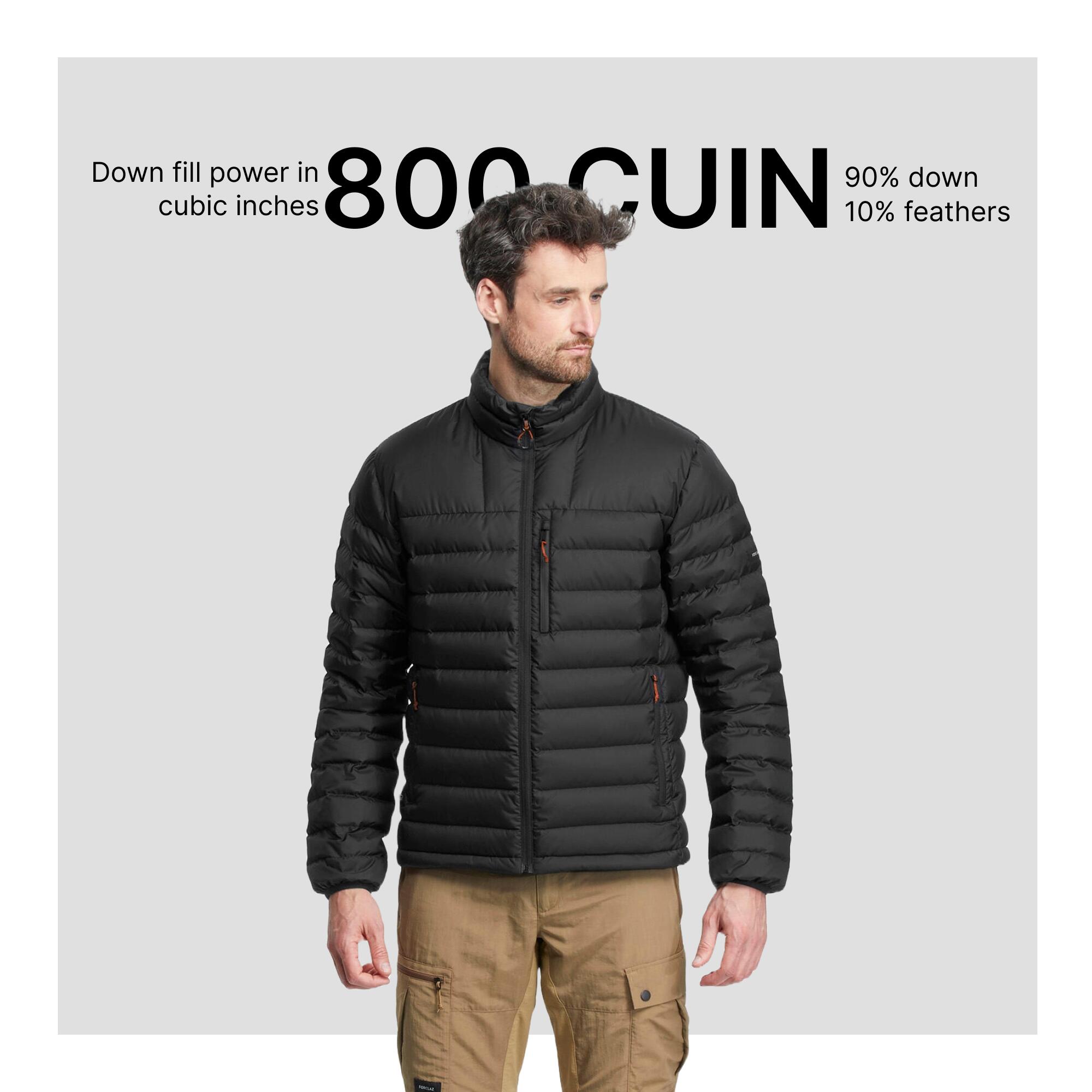 Men Lightweight Packable Down Jacket - MT500 -10° Black