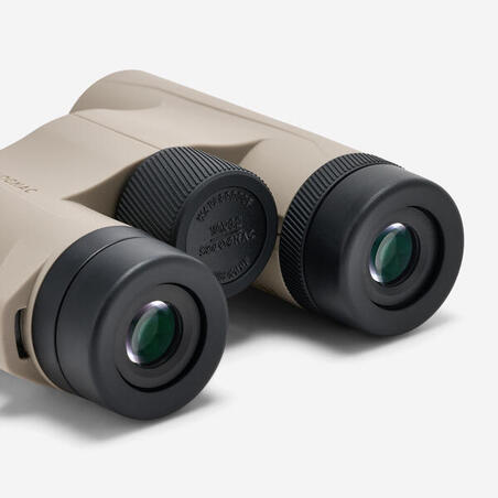 Jumelles chasse étanches 500 10x32 beige