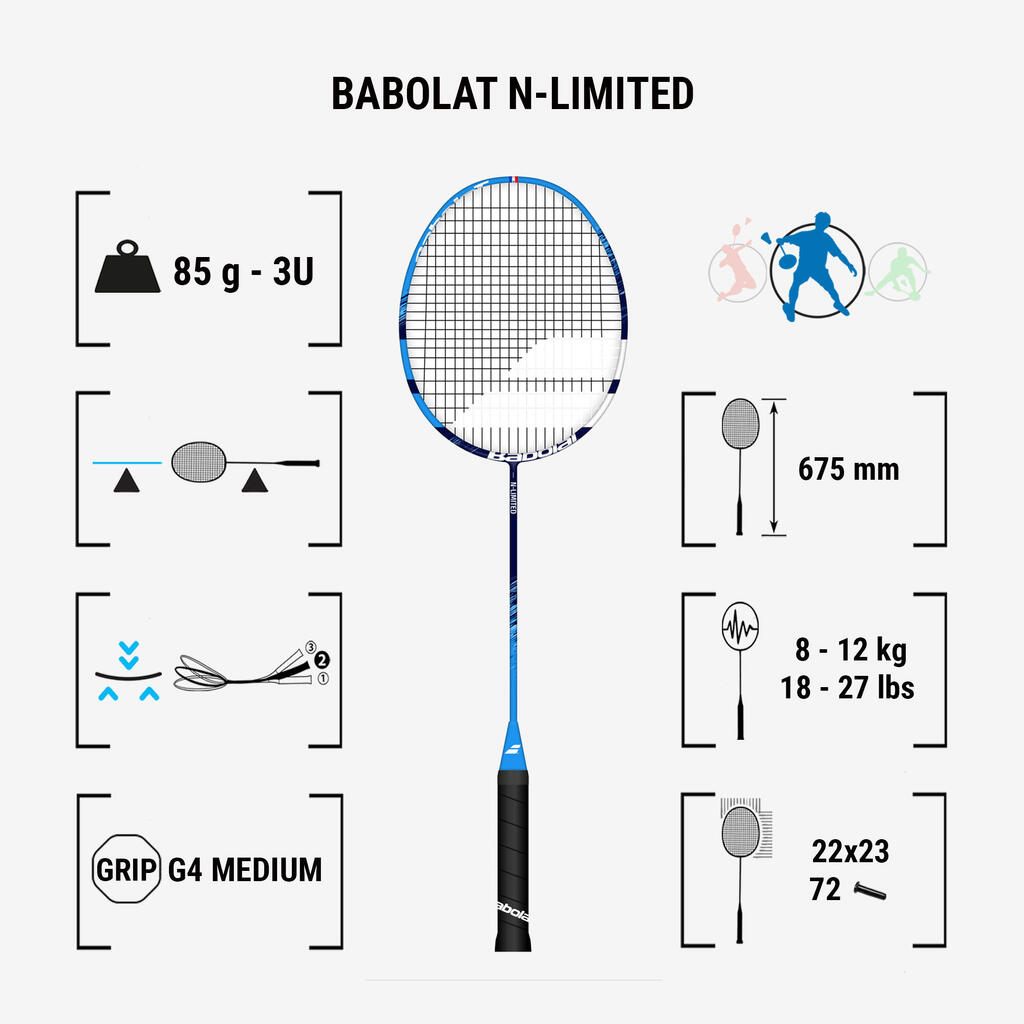 Reket za badminton N-Limited 24