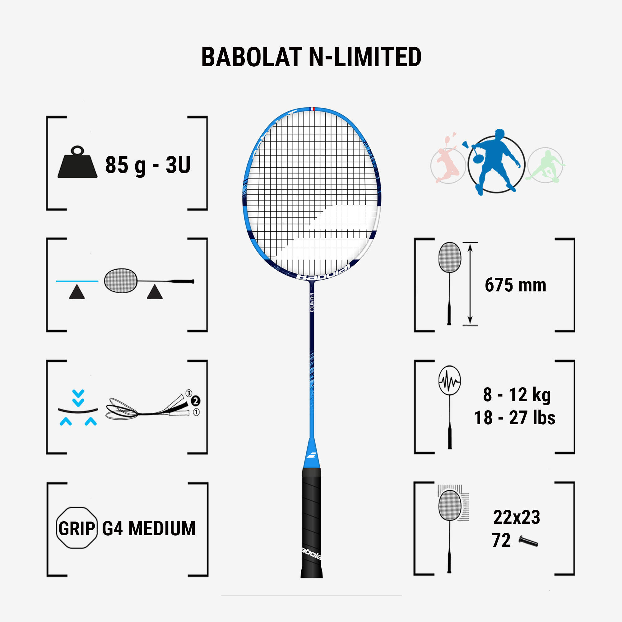 Badminton racket - babolat n-limited 24