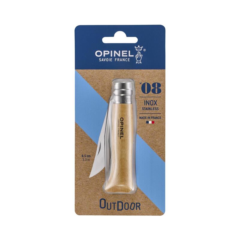 Cuțit Opinel Drumeție n°8 inox