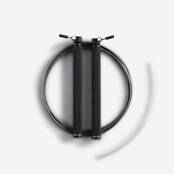 Corde à sauter cross training vitesse - Speed rope bleue