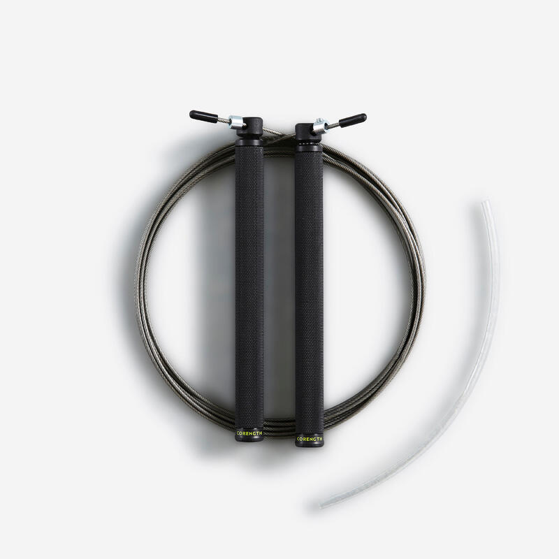 Corda de Saltar de Cross Training Speed Rope Pro Preto