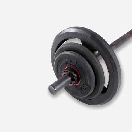 20 Kg Pump Kit With Bar And Weights 1.3 m 28 mm 