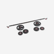 Set 20 kg pump 1,30 m 28mm Bodybuilding 