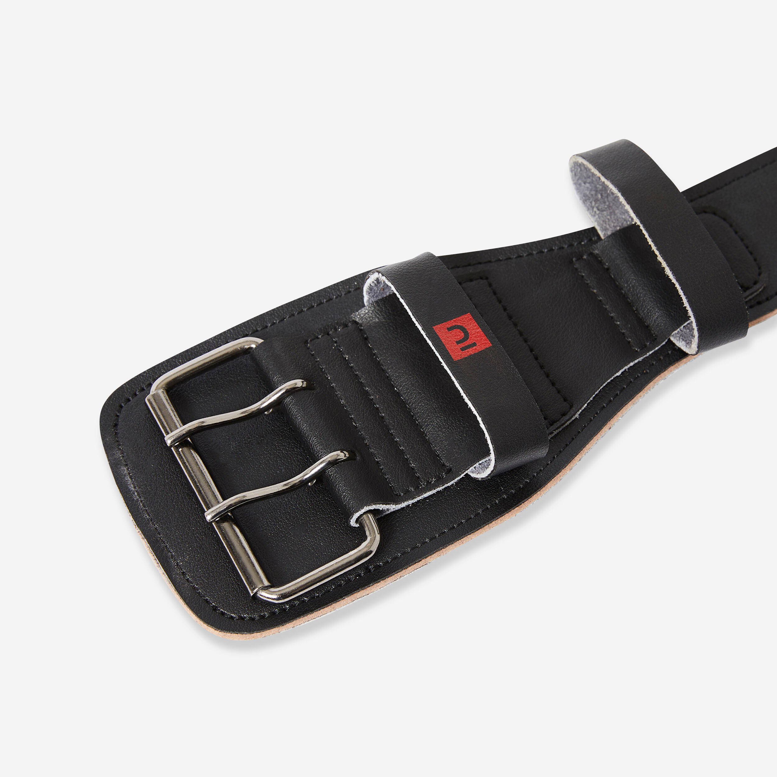 Leather Weight Training Belt - Black -  5