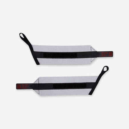Weight Training Wrist Strap - Light Grey
