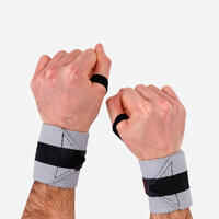 Weight Training Wrist Strap - Light Grey