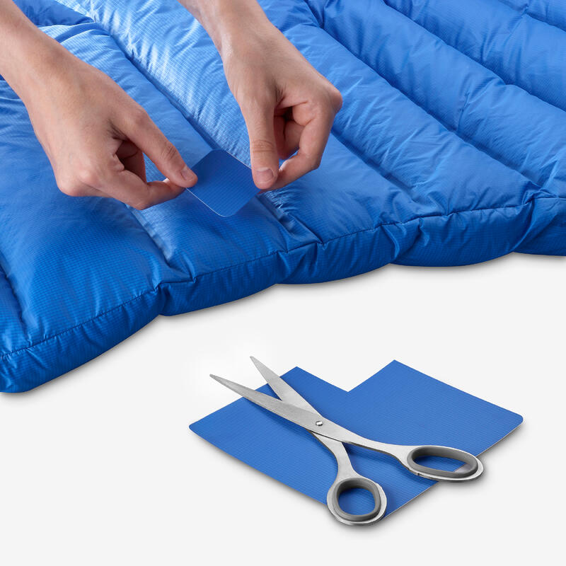 Repair patch for mountaineering down jackets and sleeping bags - Simond - blue