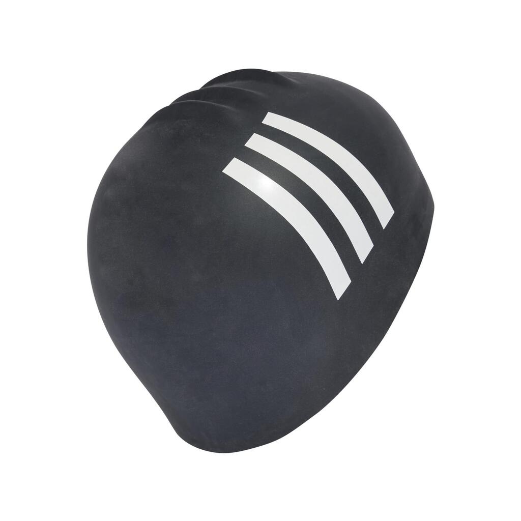 Bonnet de bain adidas 3-Stripes – silicone résistant