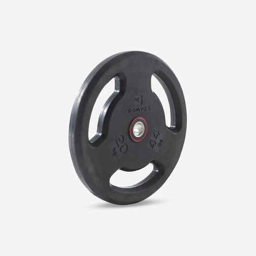 
      Rubber Weight Disc with Handles 28 mm 20 kg
  