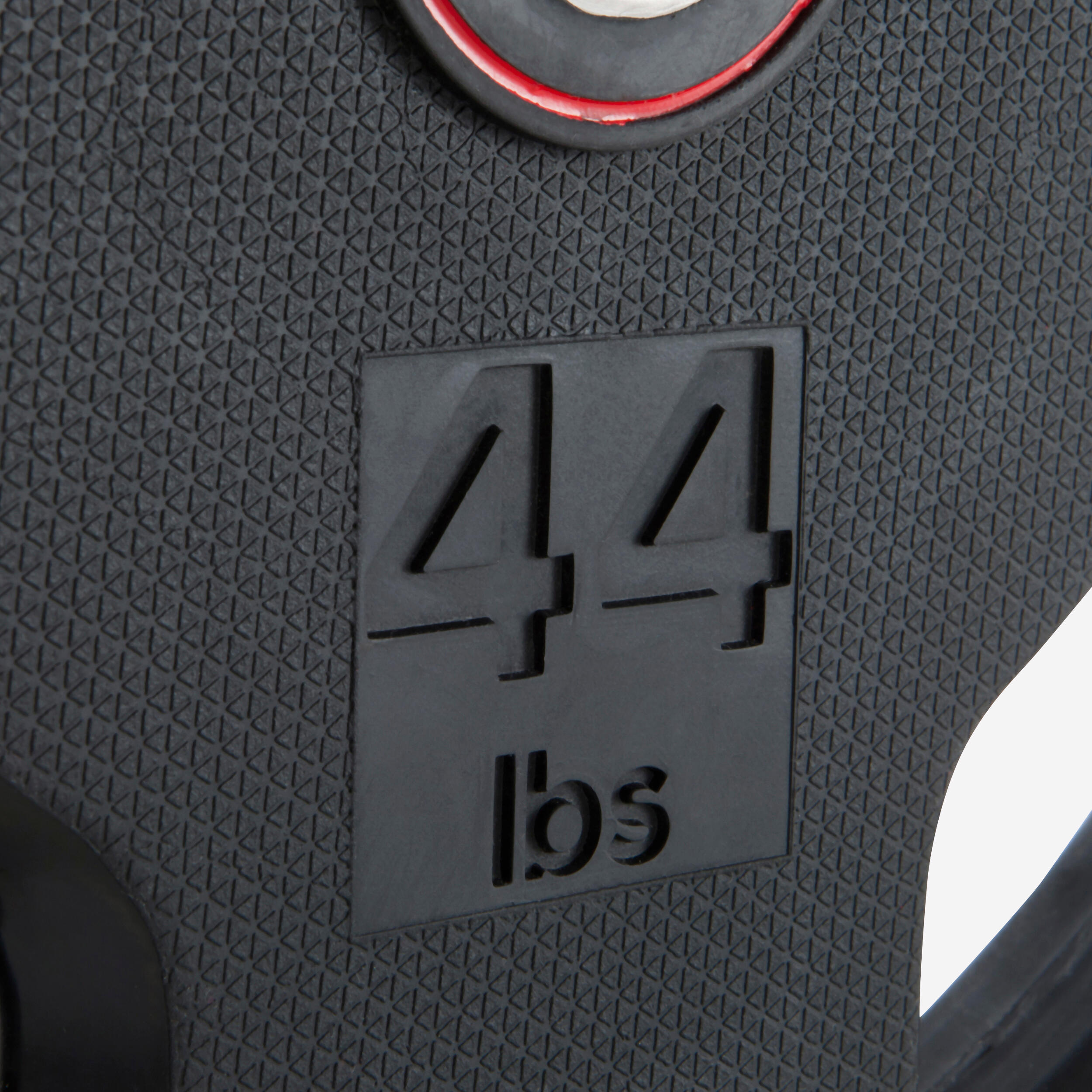 20 kg (44 lb) Rubber Weight Plate with Handles - CORENGTH