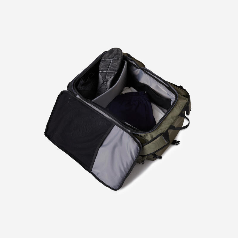 Sac de sport pour musculation et cross training 51L isotherme - Kaki