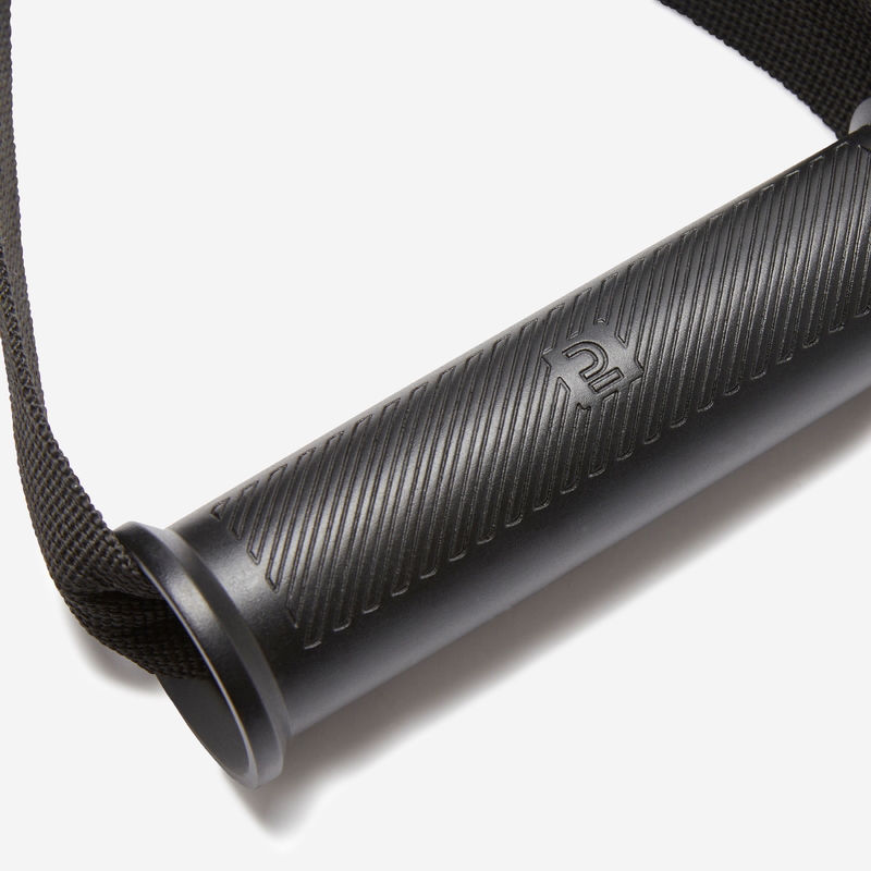 GladiatorFit Poignée Large Ergonomique Acier - Tirage Poulie Dos - Compatible Universelle