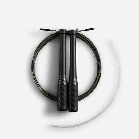 Cross-Training Speed Skipping Rope - Black