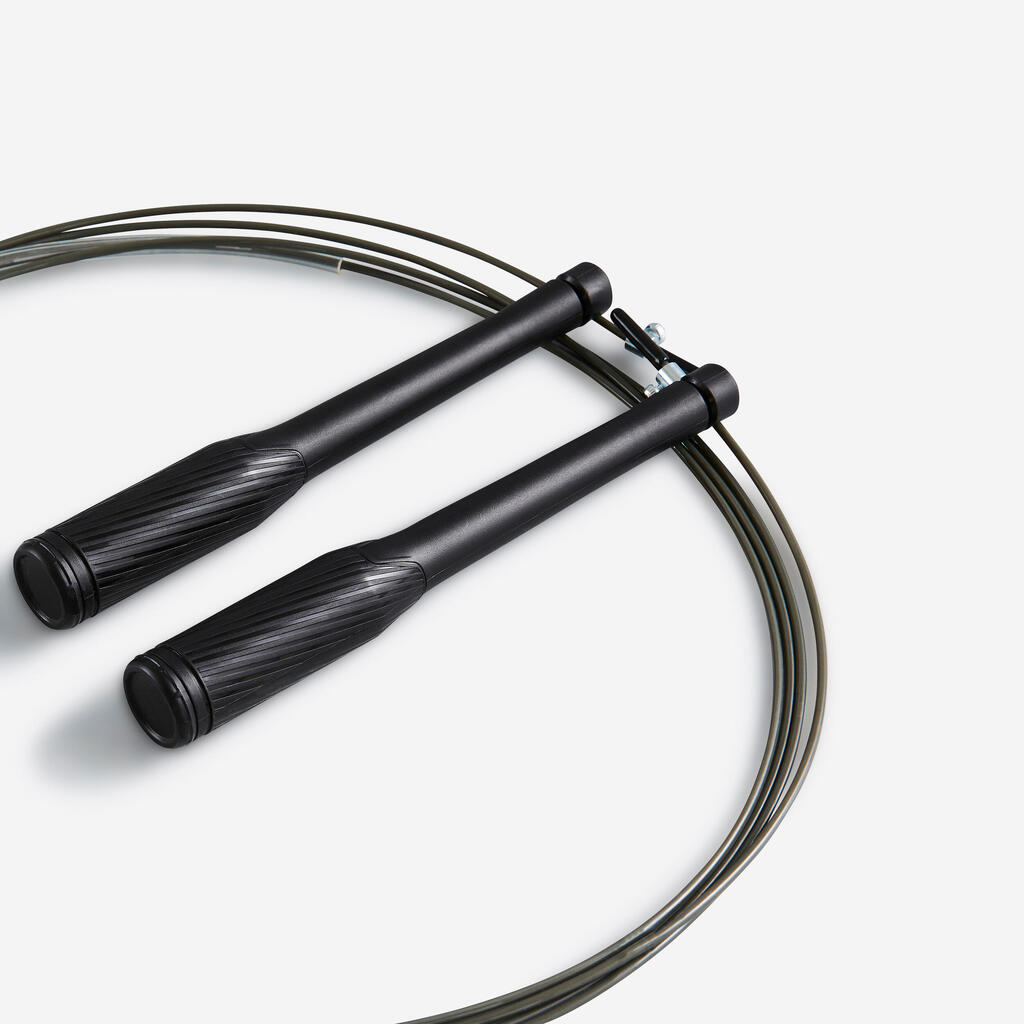 Cross-Training Speed Skipping Rope - Black