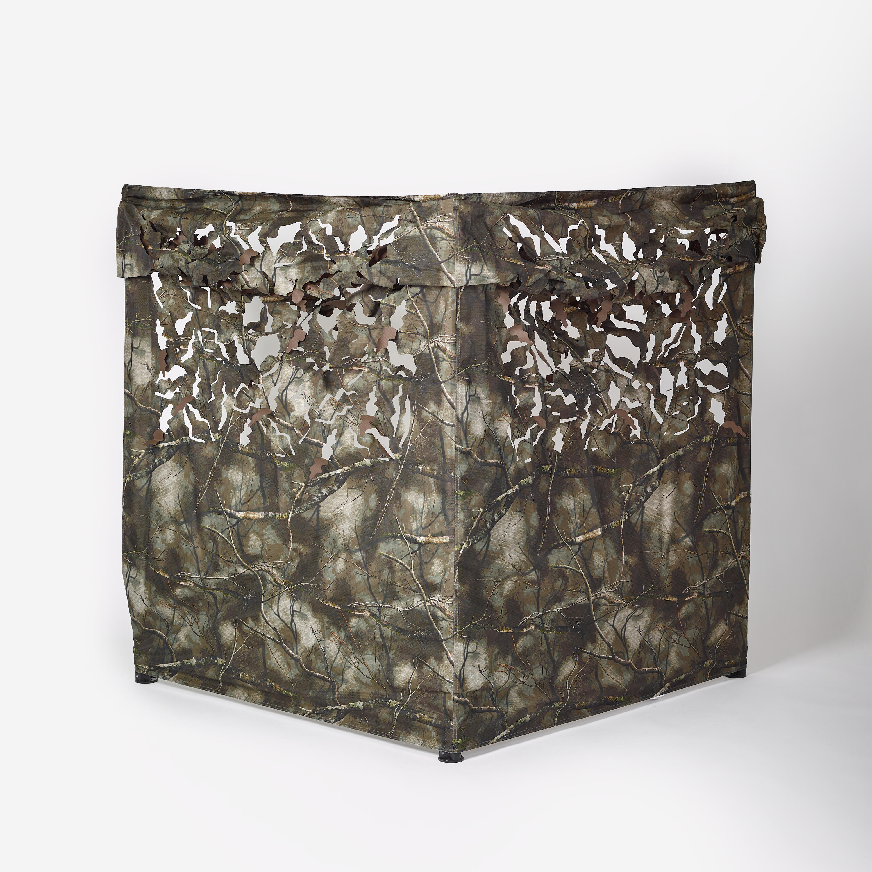 HUNTING DOUBLE SCREEN FOLDING HIDE TREEMETIC CAMOUFLAGE 4/7