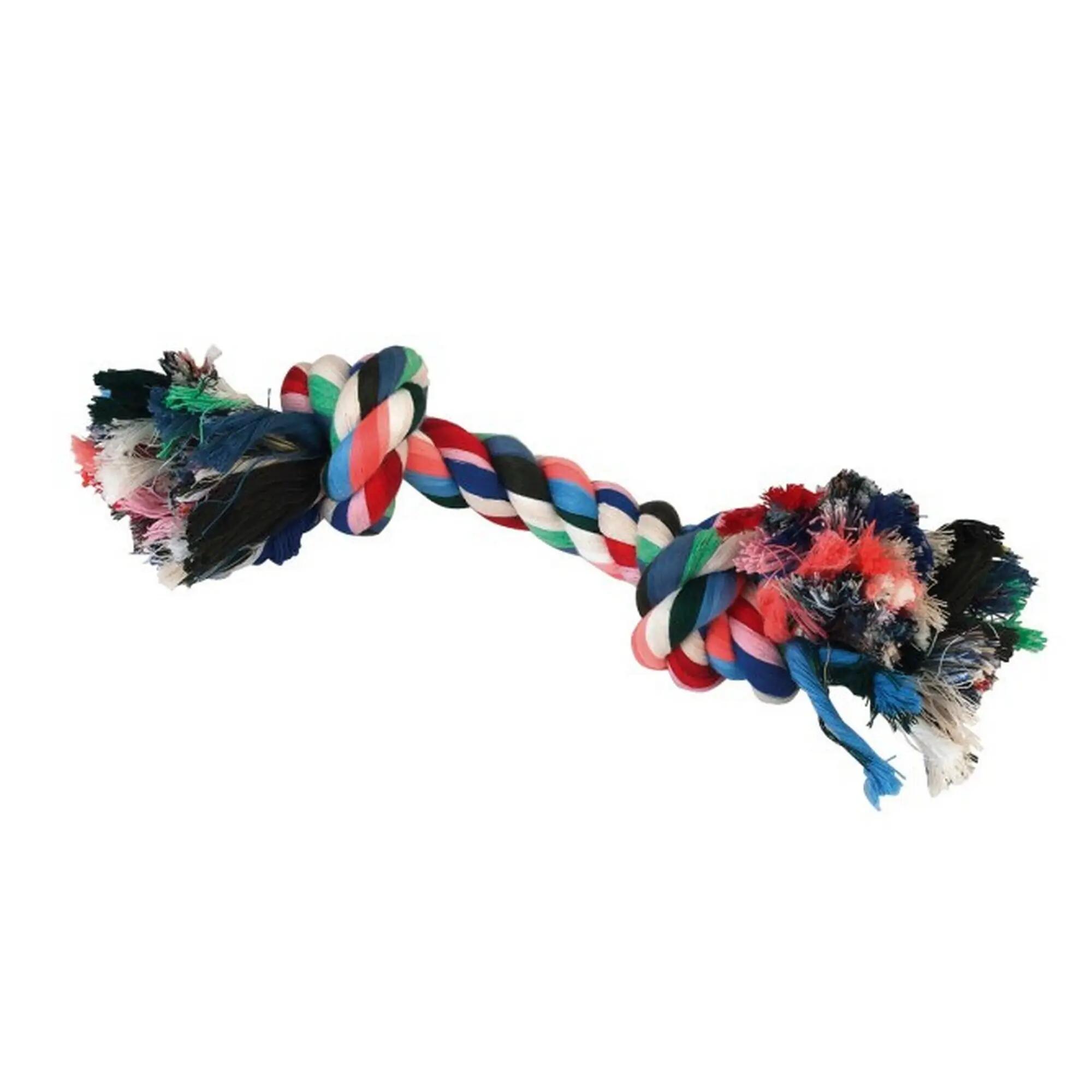 Rágókötél pamutból, 26 cm 1/1