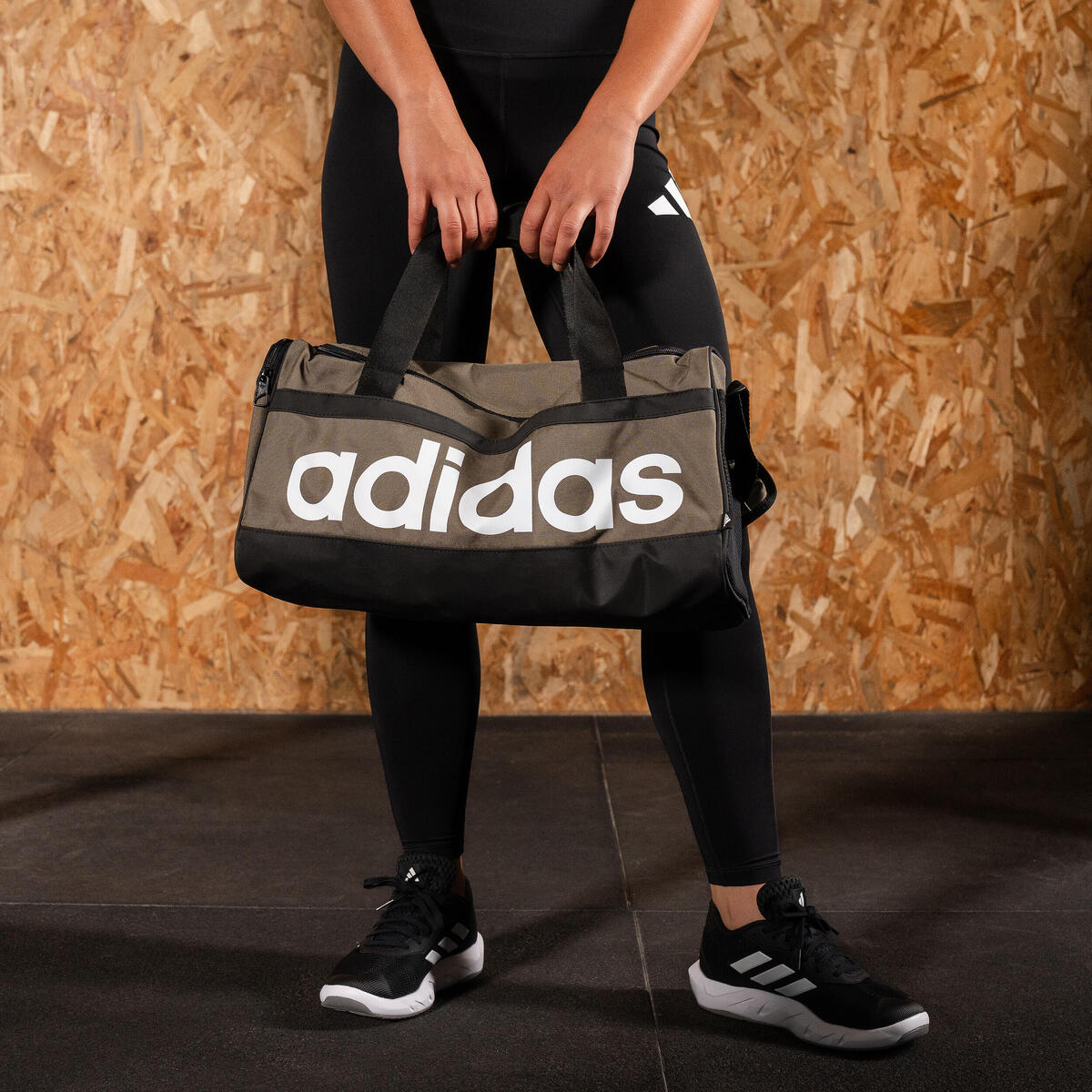 Sac de sport 25L, Linear Duffel S, vert