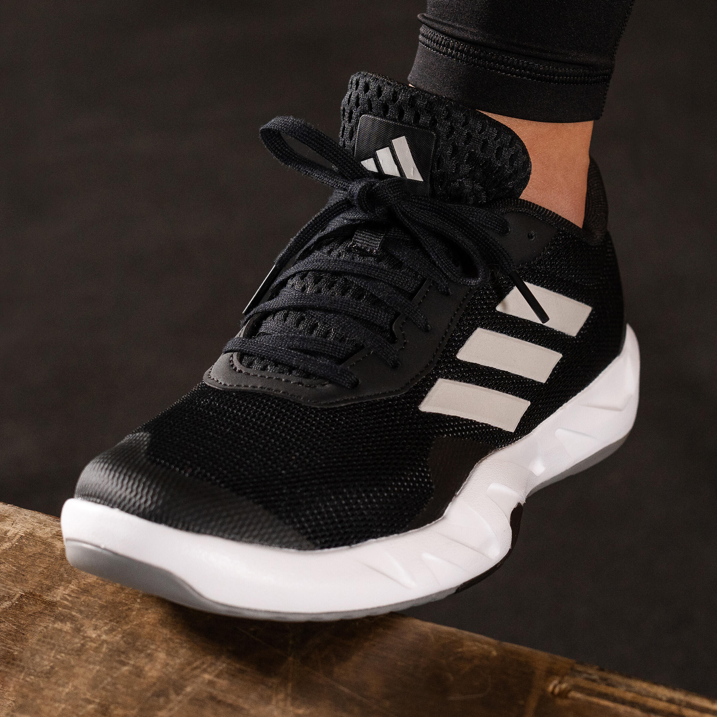 Fitnessschoenen voor dames Amplimove zwart 10/12
