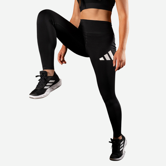 Legging imprimé logo femme - noir