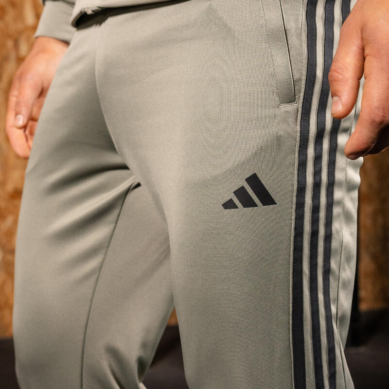 Pantalon de trening Fitness cardio ADIDAS Gri Bărbați 