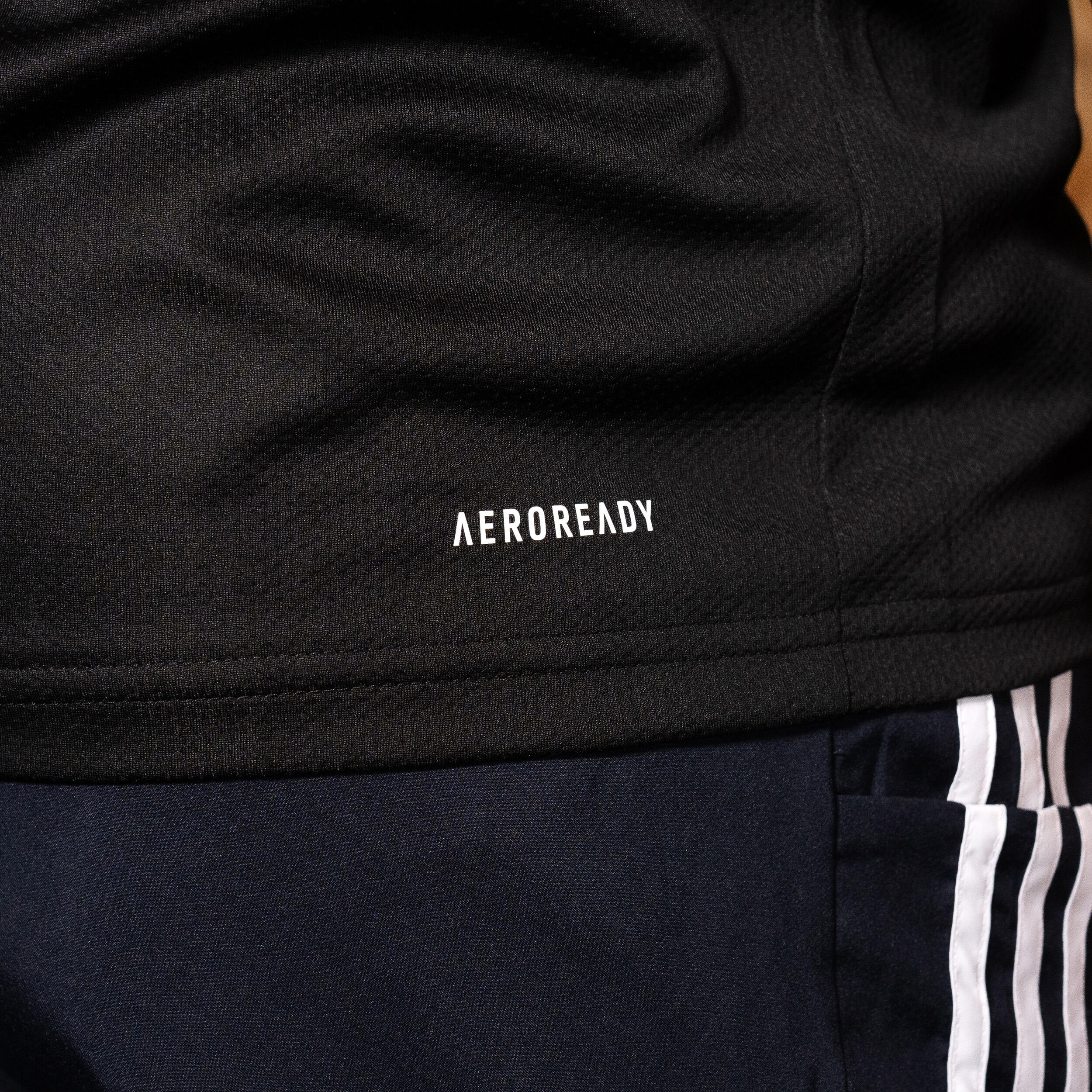 T-SHIRT DE FITNESS CARDIO ADIDAS HOMME NOIR 10/10